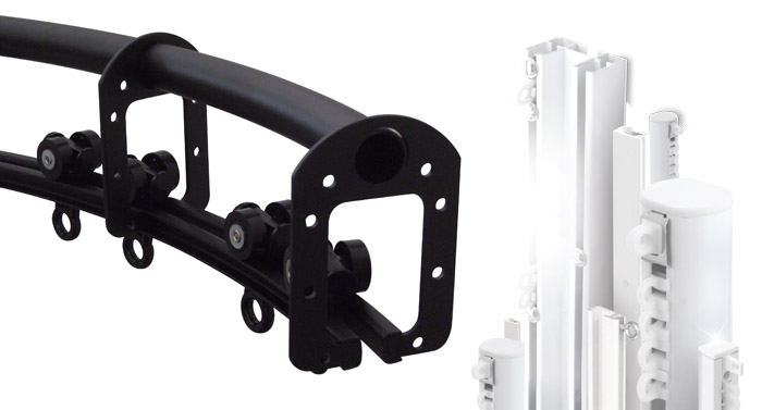 Commercial Curtain Tracking Systems Commercial Curtain Tracking Systems